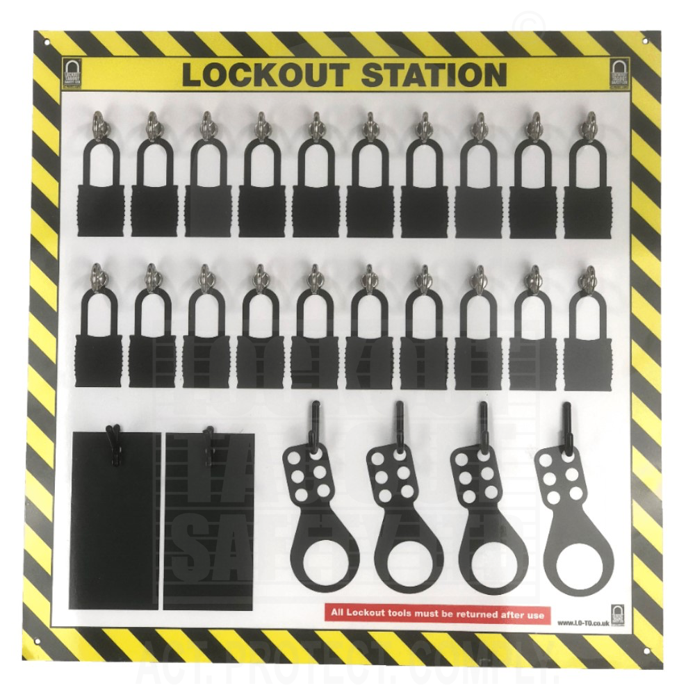 LOTOEYE20 Premium Lock Board 20 Capacity with Eyebolt Hooks LOTOEYE20 Premium Lock Board 20 Capacity with Eyebolt Hooks